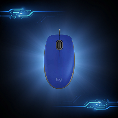 Mouse Logitech M110 Silent C/ Fio