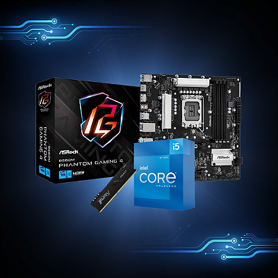 Kit Upgrade Intel Core I5-12400 Ddr4