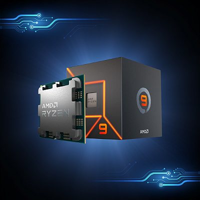 Processador Amd Ryzen 9 7900 4.0ghz (turbo 5.4ghz) 76mb Cache Am5