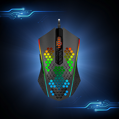 Mouse Gamer Redragon Memeanlion Honeycomb M809-k