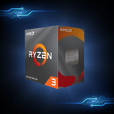 Processador Amd Ryzen 3 4100 3.8ghz (turbo 4.0ghz) 4mb Cache Am4 100-100000510box