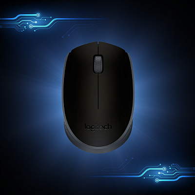 Mouse Logitech M170 Sem Fio Rc/nano