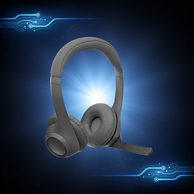 Headset Logitech Zone 300 S/fio Bluetooth
