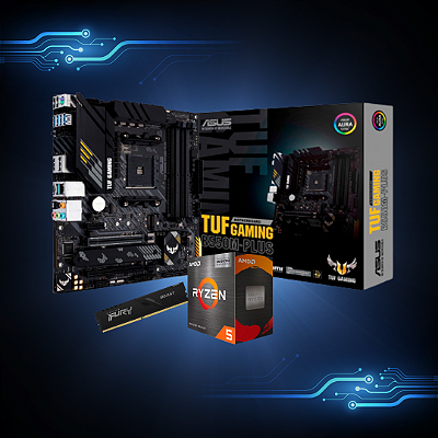 Kit upgrade Amd Ryzen 5 5500x3d 3.0ghz (Turbo 4.0ghz)/ 16GB DDR4
