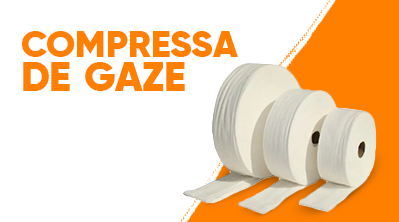 Mini Banner Compressa de Gaze