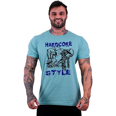 Camiseta Tradicional Masculina Manga Curta MXD Conceito Hardcore Style