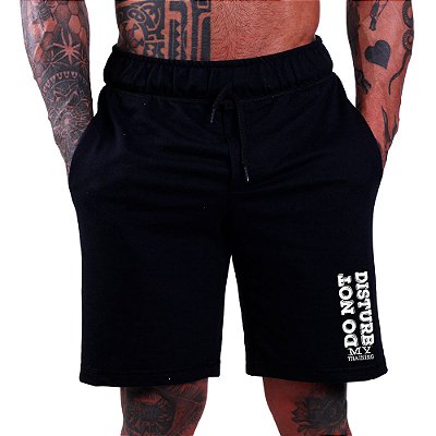Bermuda Estampada Masculina MXD Conceito Do Not Disturb My Trainig