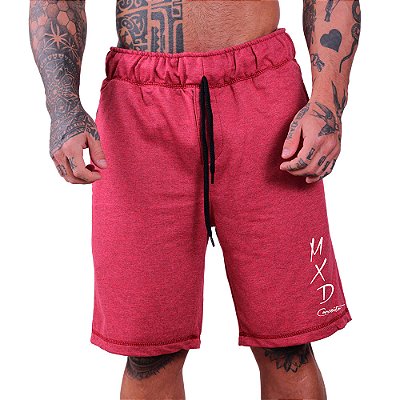 Bermuda Estampada Masculina MXD Conceito Logo Vertical