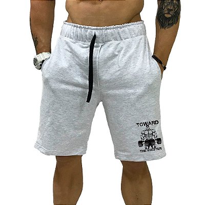 Bermuda Estampada Masculina MXD Conceito Toward The Sinister Strong Men com Halteres