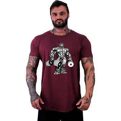 Camiseta Longline Manga Curta MXD Conceito Bodybuilding