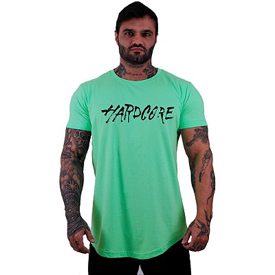 Camiseta Longline Manga Curta MXD Hardcore