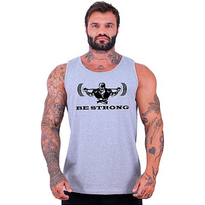 Regata Clássica Tradicional Masculina Alto Conceito Be Strong