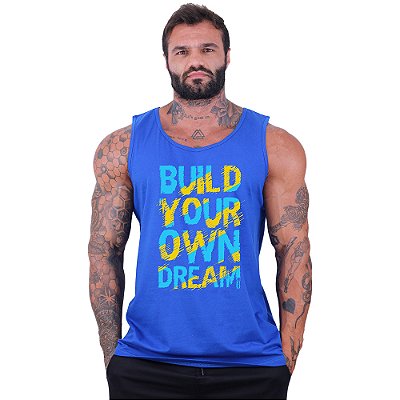 Regata Clássica Tradicional Masculina MXD Conceito Build Your Own Dream