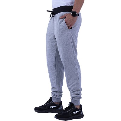Calça Masculina MXD Conceito Moletom Mescla Tradicional