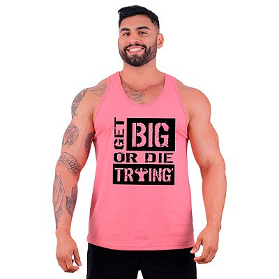 Regata Cavada Masculina MXD Conceito Get Big Or Die Traing