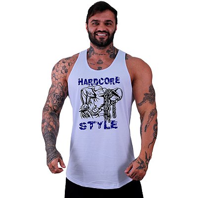Regata Longline Masculina MXD Conceito Hardcore Style Treinamento de Tríceps