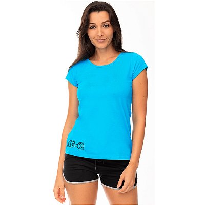 Camiseta Babylook Feminina MXD Conceito Halter Alça