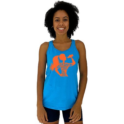 Regata Feminina Recorte Nadador MXD Conceito Drink More Water