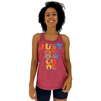Regata Feminina Recorte Nadador MXD Conceito Just Be Cool