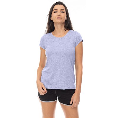 Camiseta Babylook Feminina MXD Conceito Mescla Tradicional