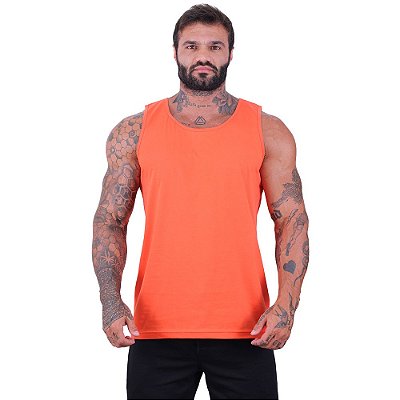 Regata Clássica Masculina MXD Conceito Laranja