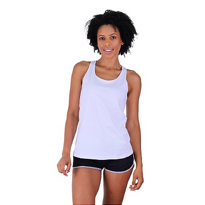 Regata Feminina MXD Conceito Branca