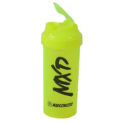 Coqueteleira de 700ML Livre de BPF Exclusivas MXD Conceito Amarelo Fluor