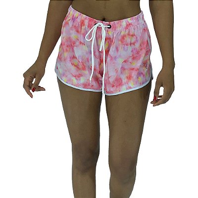 Shortinho Feminino Poliéster Marphim Pattern