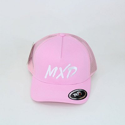 Boné Trucker MXD Conceito Unissex Rosa Bebê