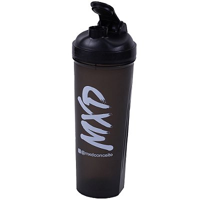 Coqueteleira de 1 Litro Livre de BPF Exclusivas MXD Conceito Preto Basico