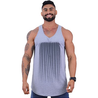 Regata Longline Masculina MXD Conceito Limitada Formas em Degrade