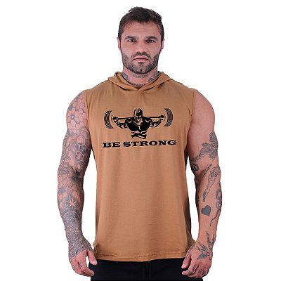 Regata Machão com Capuz Longline MXD Conceito Be Strong