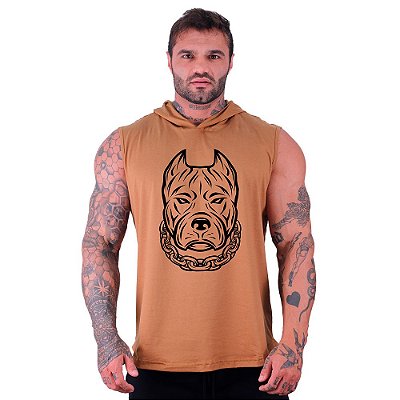 Regata Machão com Capuz Longline MXD Conceito Pitbull