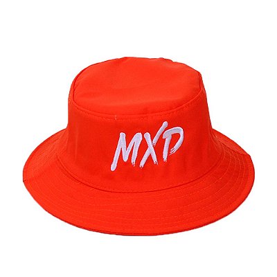Bucket MXD Conceito Unissex Laranja Logo Branca