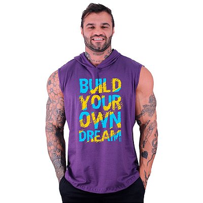 Regata Machão com Capuz Longline MXD Conceito Build Your Own Dream