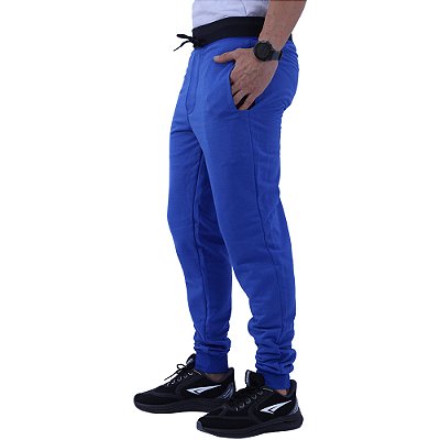 Calça Masculina Moletom MXD Conceito Azul Royal