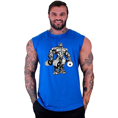 Regata Machão Longline Sem Manga MXD Conceito Monster Bodybuilder