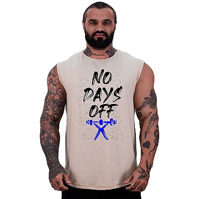 Regata Machão Longline Sem Manga MXD Conceito No Days Off