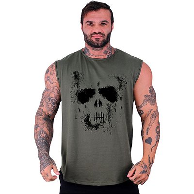 Regata Machão Longline Sem Manga MXD Conceito Ghost