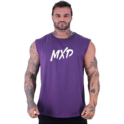 Regata Machão Longline Sem Manga MXD Conceito MXD Pincelado