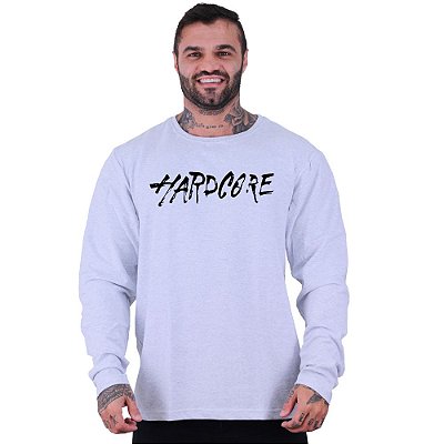 Blusa Moletom Basic Masculina MXD Conceito Sem Touca Hardcore