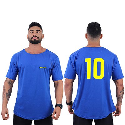 Camiseta Morcegão Masculina MXD Conceito Brasil e Número Dez