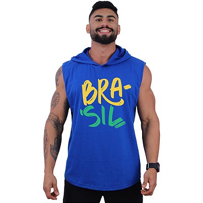 Regata Machão com Touca Masculina MXD Conceito Brasil Pincelado