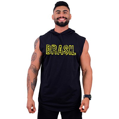 Regata Machão com Touca Masculina MXD Conceito Brasil Manuscrito