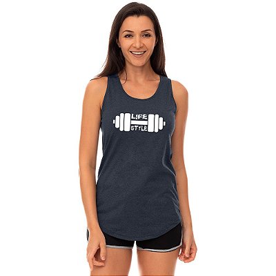 Regata Longline Feminina MXD Conceito Life Style