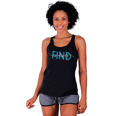 Regata Feminina Recorte Nadador MXD Conceito Find Yourself Encontre-se