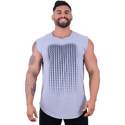 Regata Longline Machão MXD Conceito Premium Ilusão de Ótica