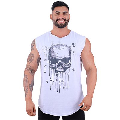 Regata Longline Machão MXD Conceito Premium Caveira Pingos