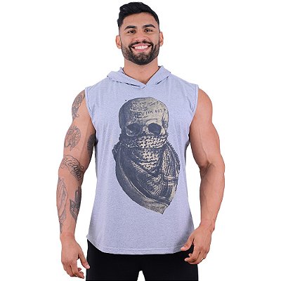 Regata Machão com Capuz Longline MXD Conceito Premium Desert Skull
