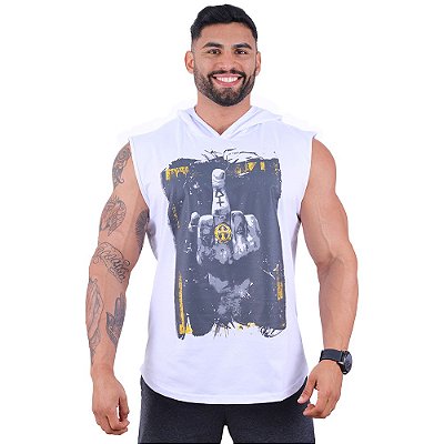 Regata Machão com Capuz Longline MXD Conceito Premium Gesto Mão